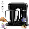 3-in-1 6.5QT Electric Stand Mixer – Black