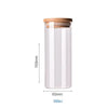 Borosilicate Glass Food Storage Containers w/ Bamboo Lids