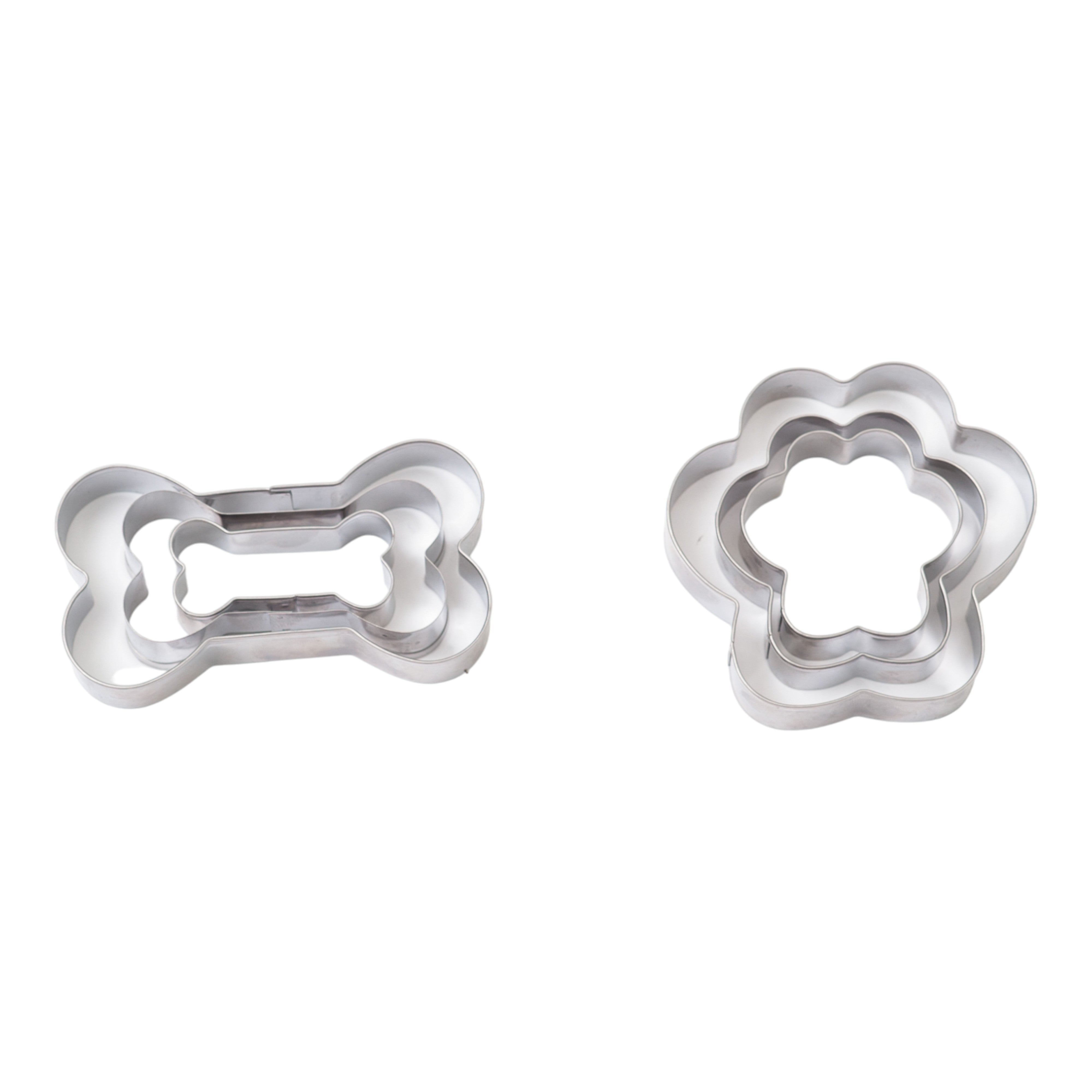 Country Living 6-Piece Paw & Bone Cookie Cutter Set