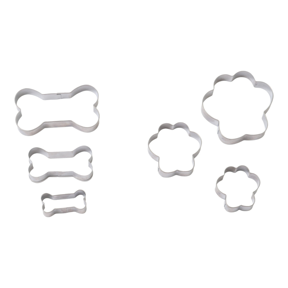 Country Living 6-Piece Paw & Bone Cookie Cutter Set