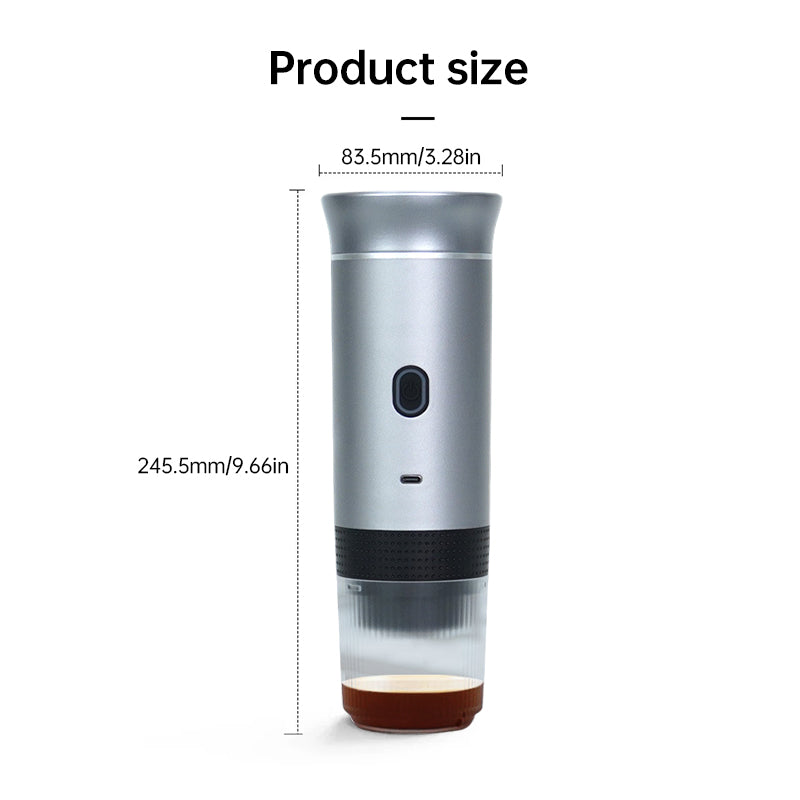 2025 Upgraded 3-in-1 Cordless Coffee Maker