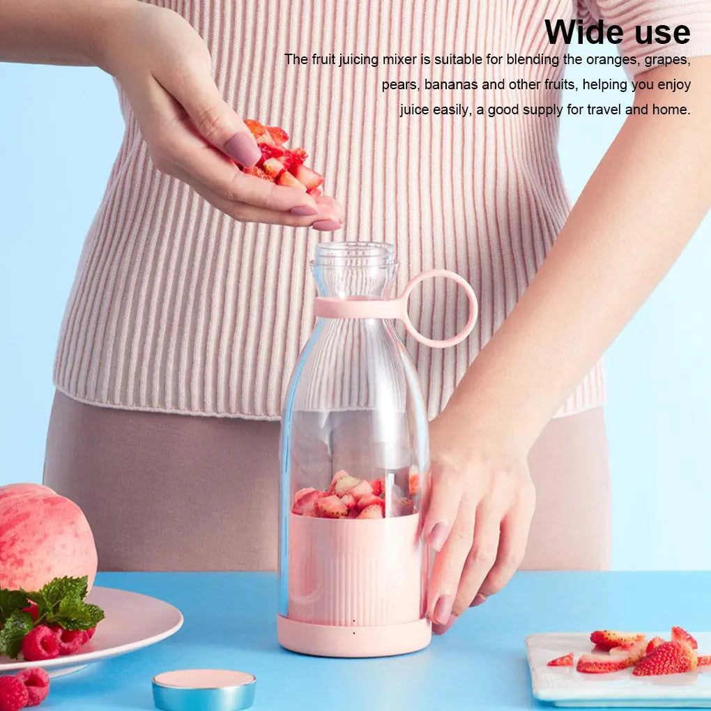 Portable Mini Electric Fruit Blender