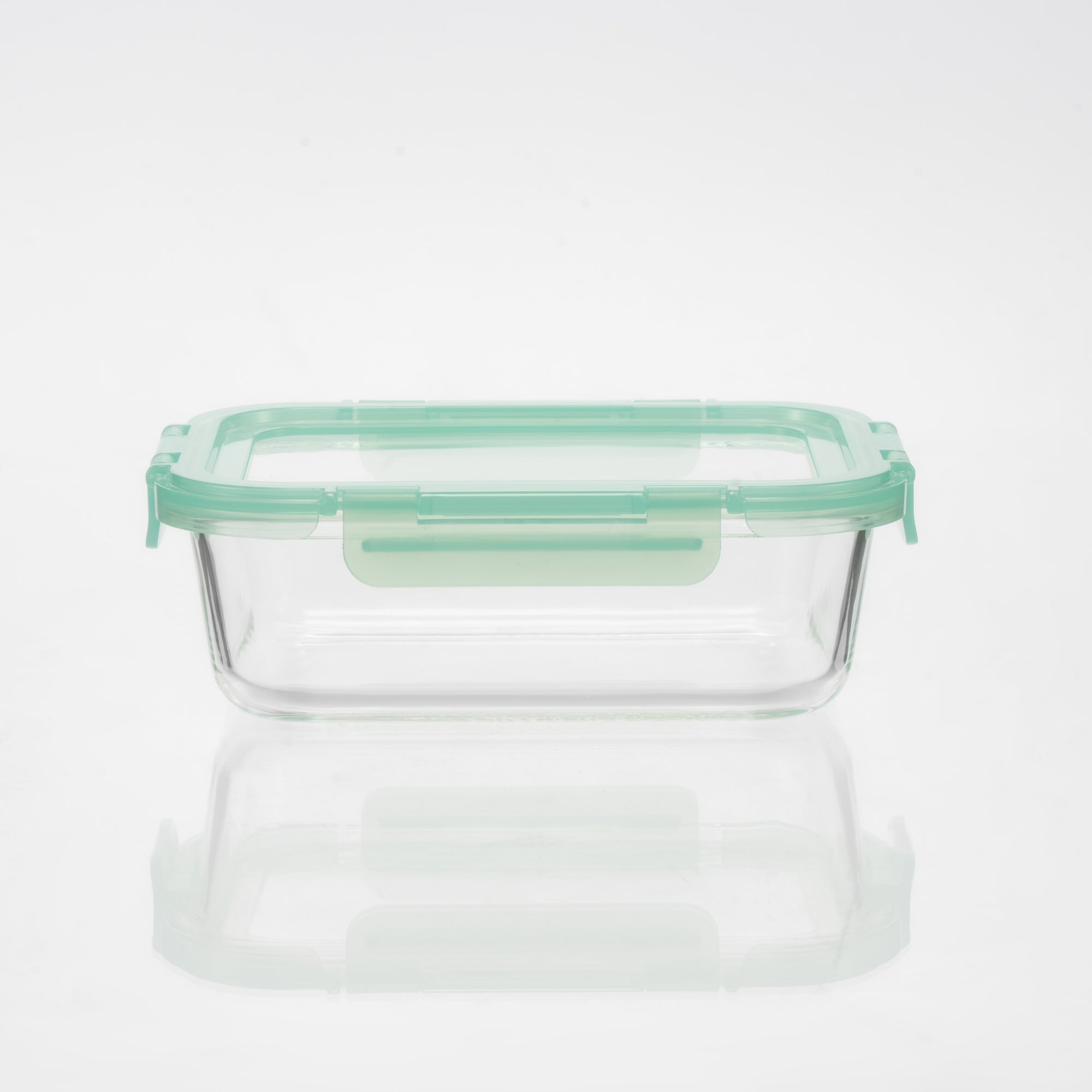 3-Piece Glass Containers w/ Flexible Silicone Lids