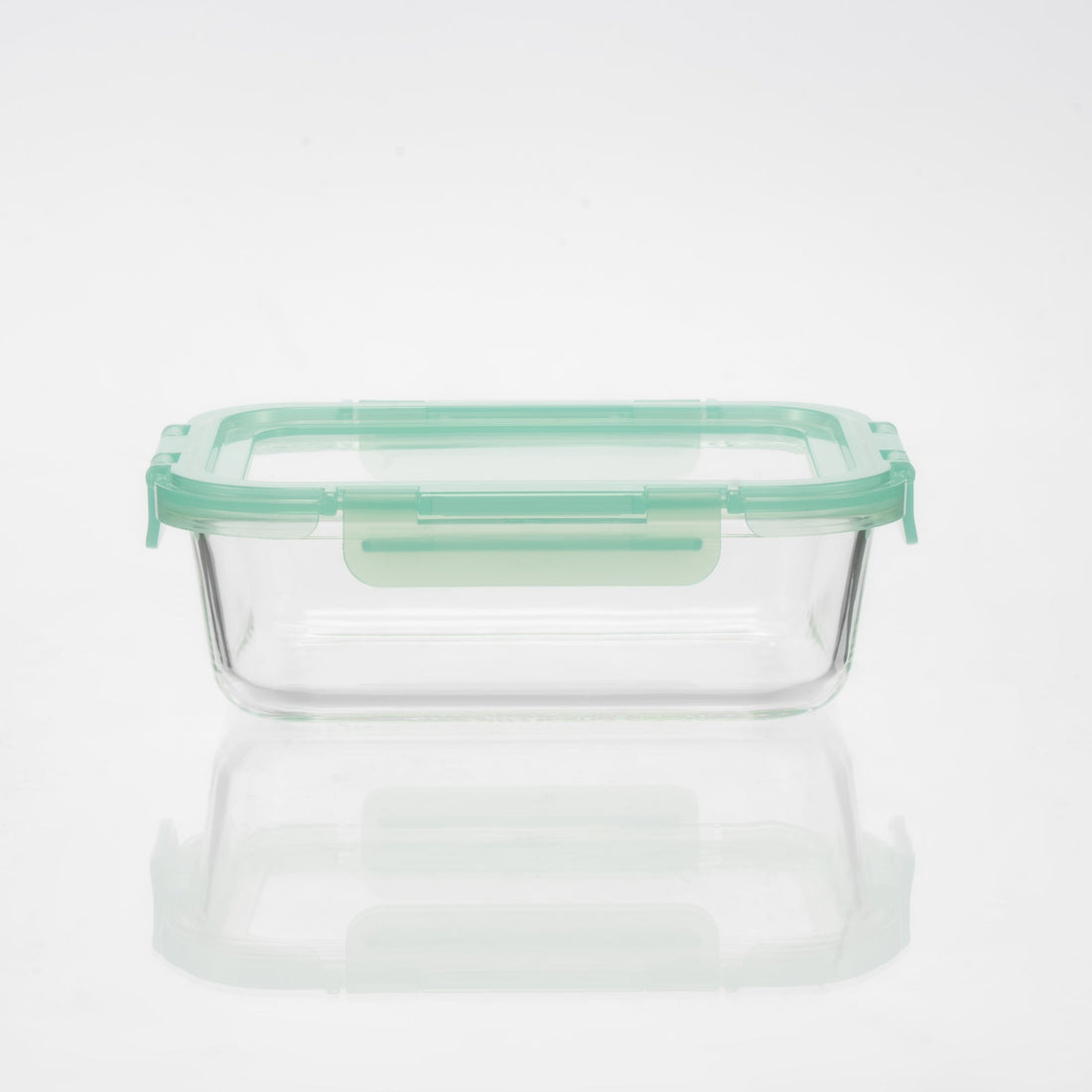 3-Piece Glass Containers w/ Flexible Silicone Lids