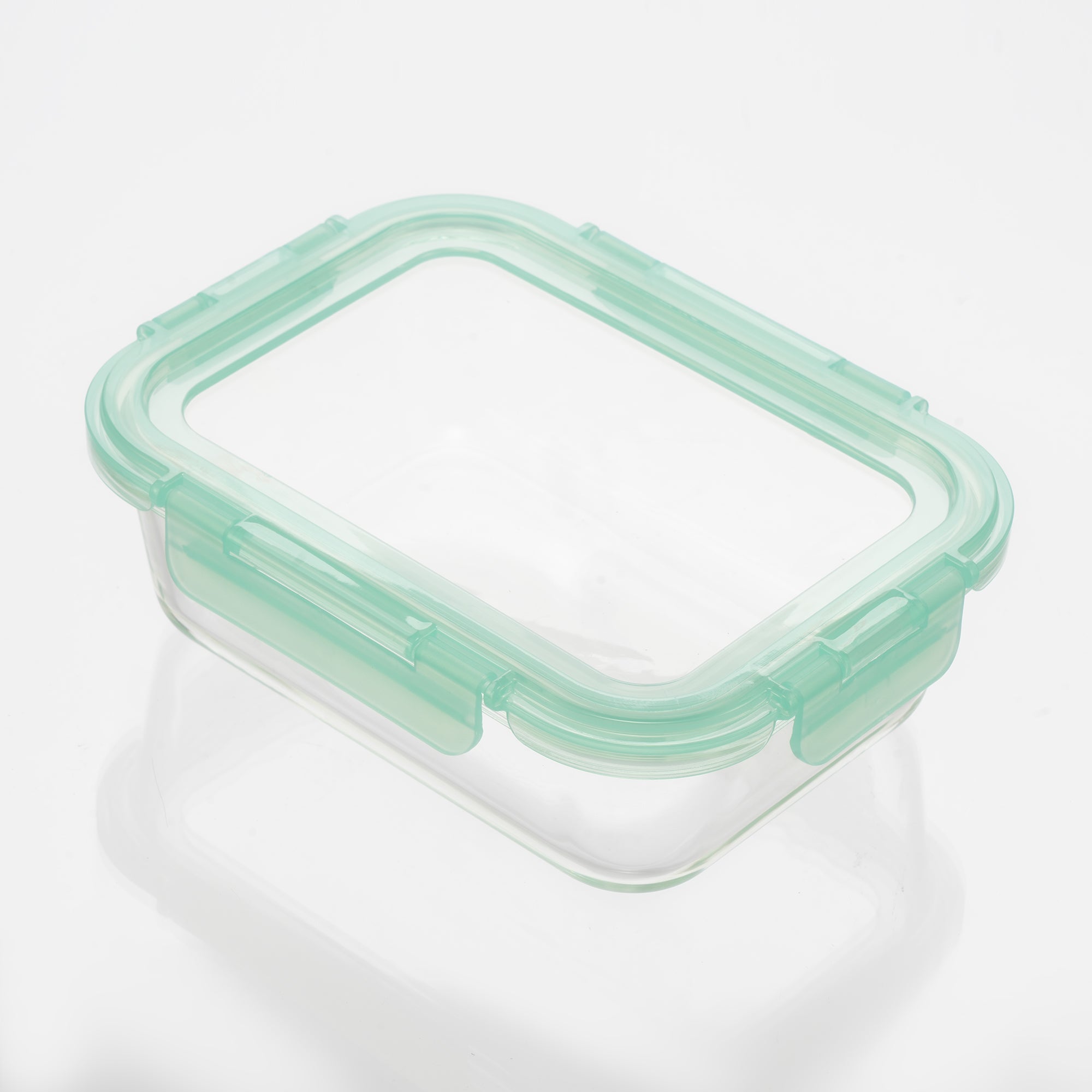 3-Piece Glass Containers w/ Flexible Silicone Lids