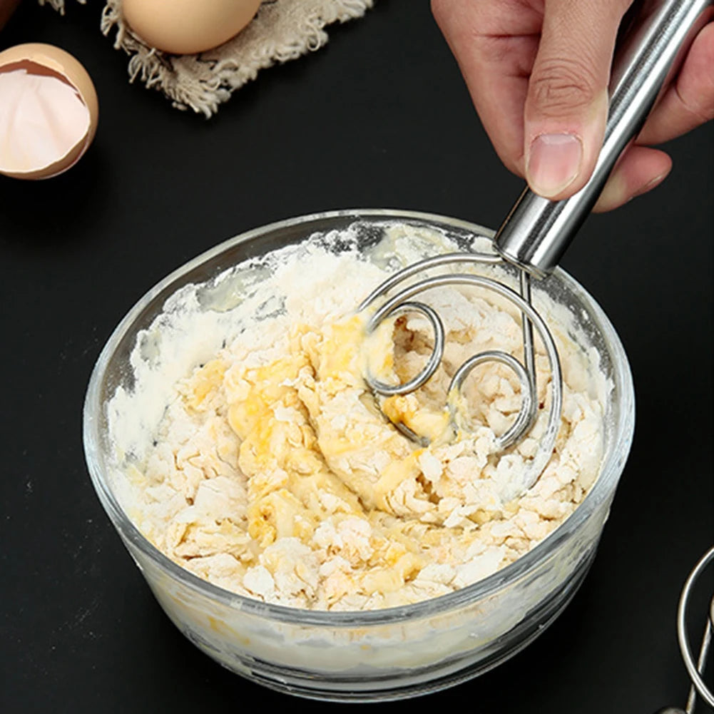 Stainless Steel Dough Whisk for Baking