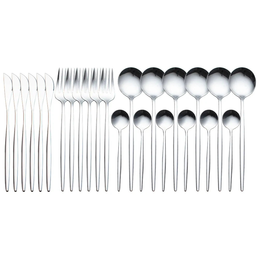 24-Piece Luxury Cutlery Set
