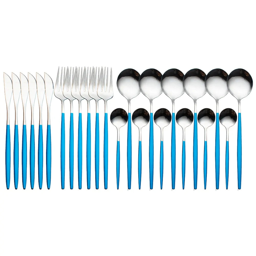 24-Piece Luxury Cutlery Set