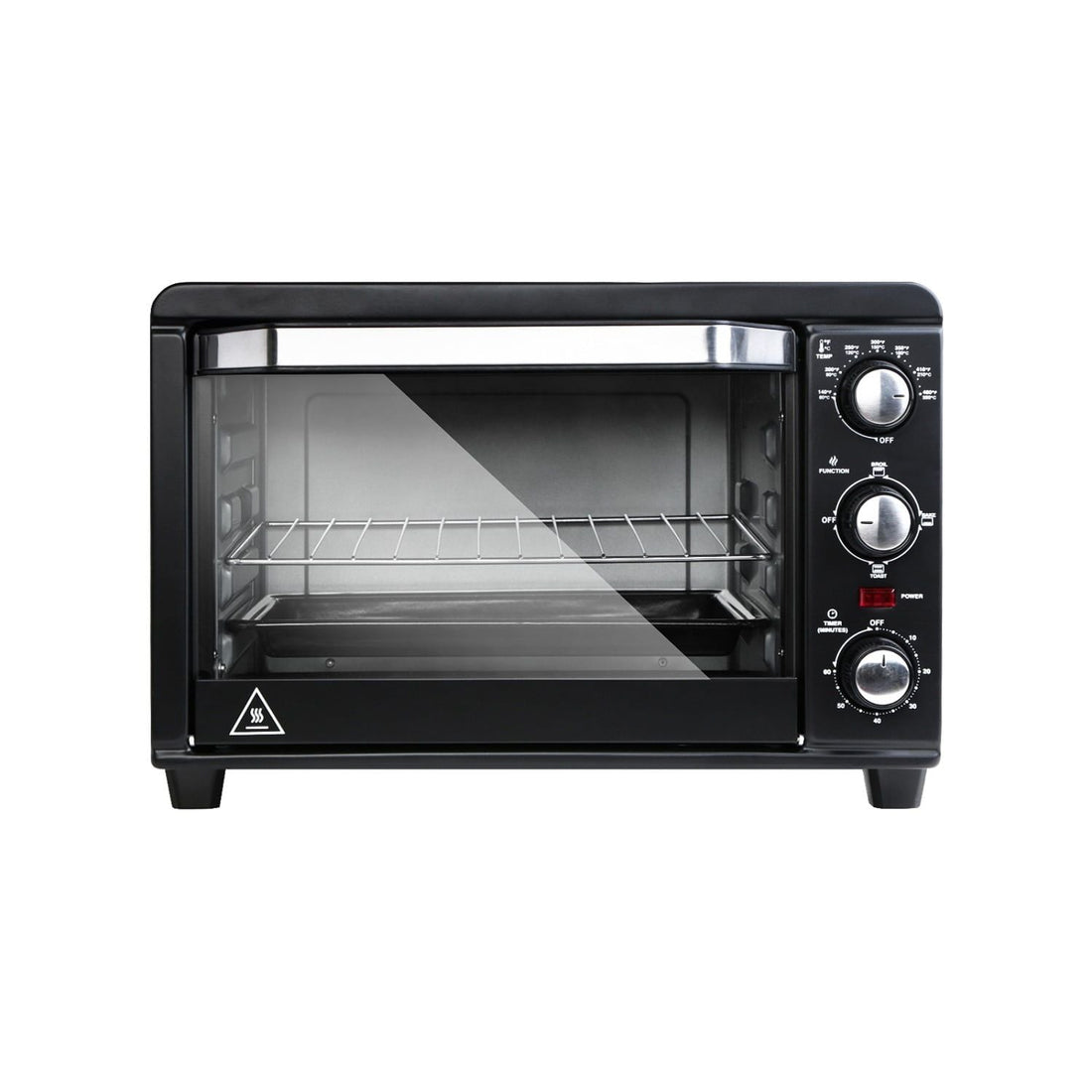 Dubbin Small Countertop Toaster Oven – Black