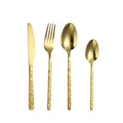 4-Piece Stainless Steel Cutlery Set – Christmas Dinner