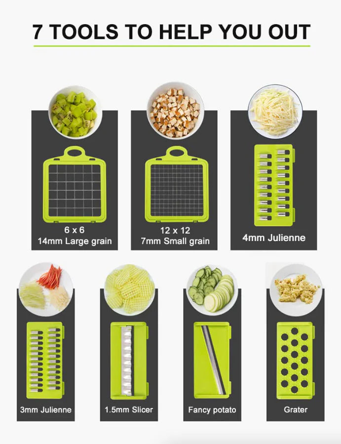 15-in-1 Vegetable & Fruit Chopper
