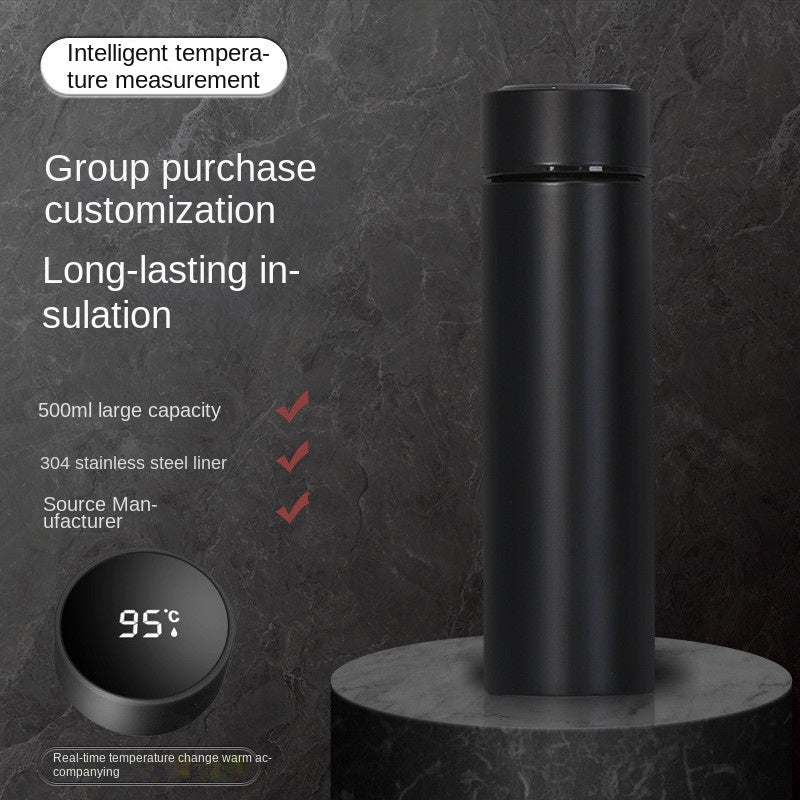 Smart Insulated Stainless Steel Temperature Cup