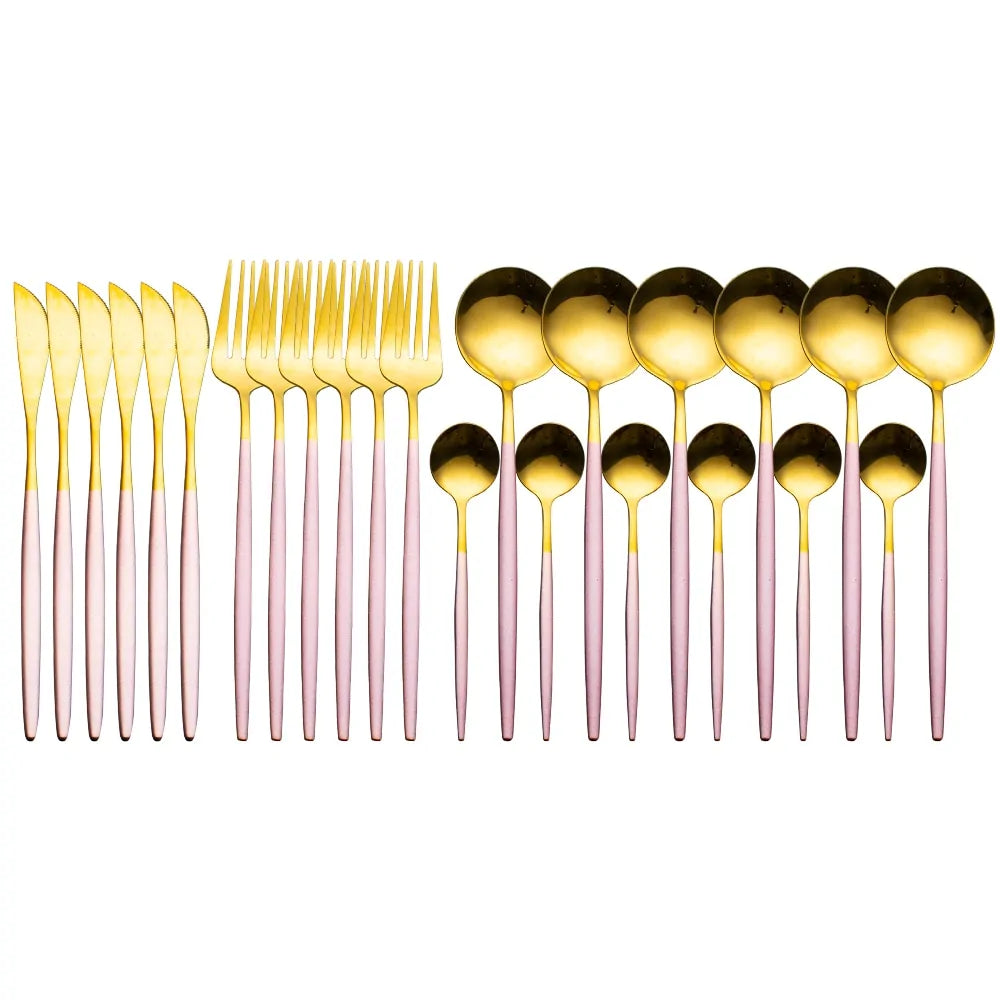24-Piece Luxury Cutlery Set