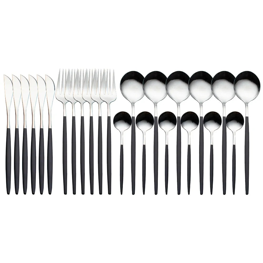 24-Piece Luxury Cutlery Set