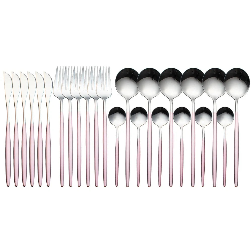 24-Piece Luxury Cutlery Set