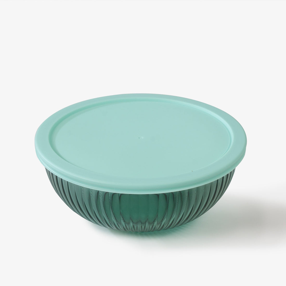 Diamond Blue Borosilicate Glass Mixing Bowl Set