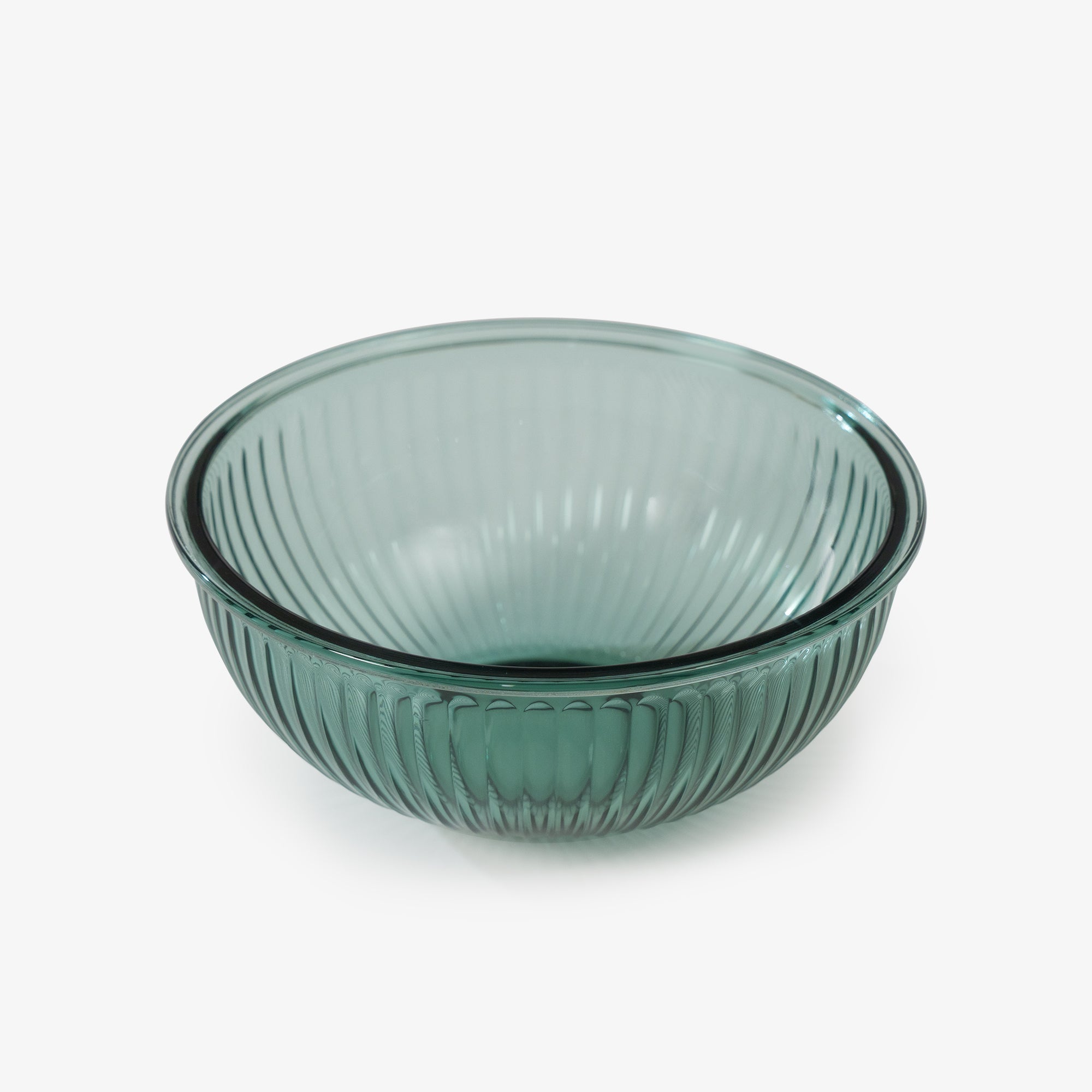 Diamond Blue Borosilicate Glass Mixing Bowl Set