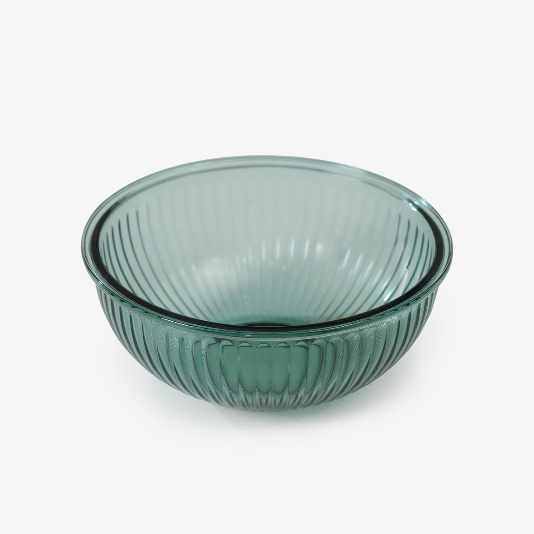 Diamond Blue Borosilicate Glass Mixing Bowl Set