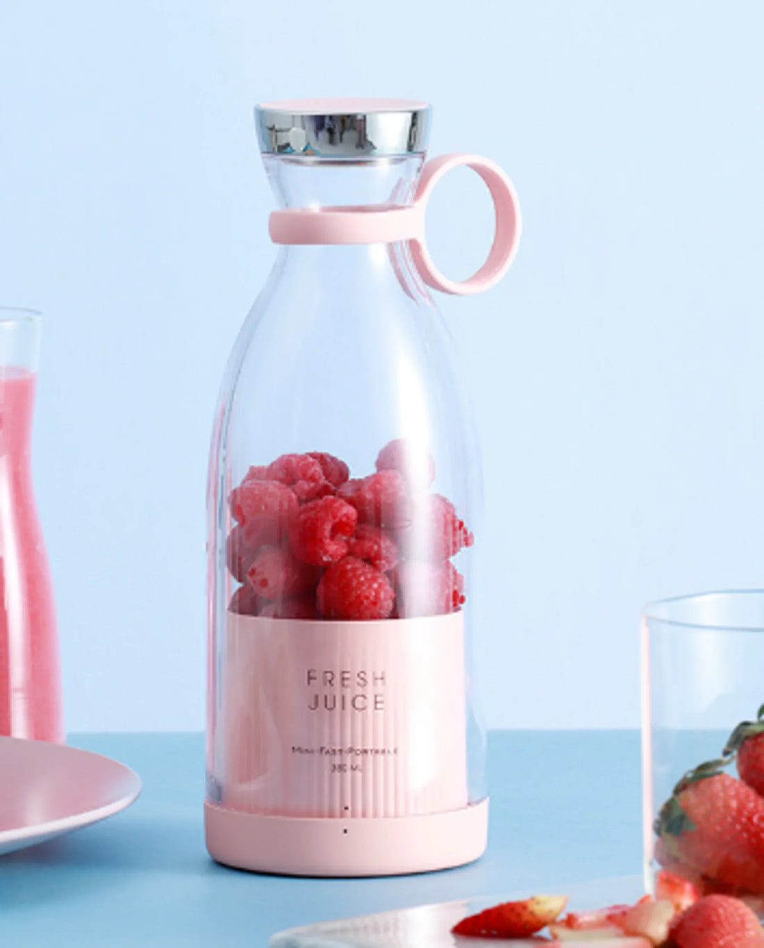 Portable Mini Electric Fruit Blender