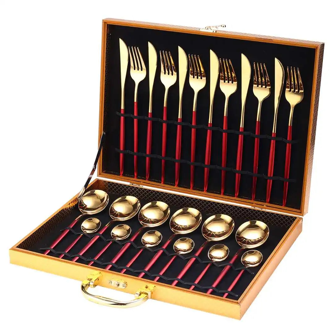 24-Piece Luxury Cutlery Set