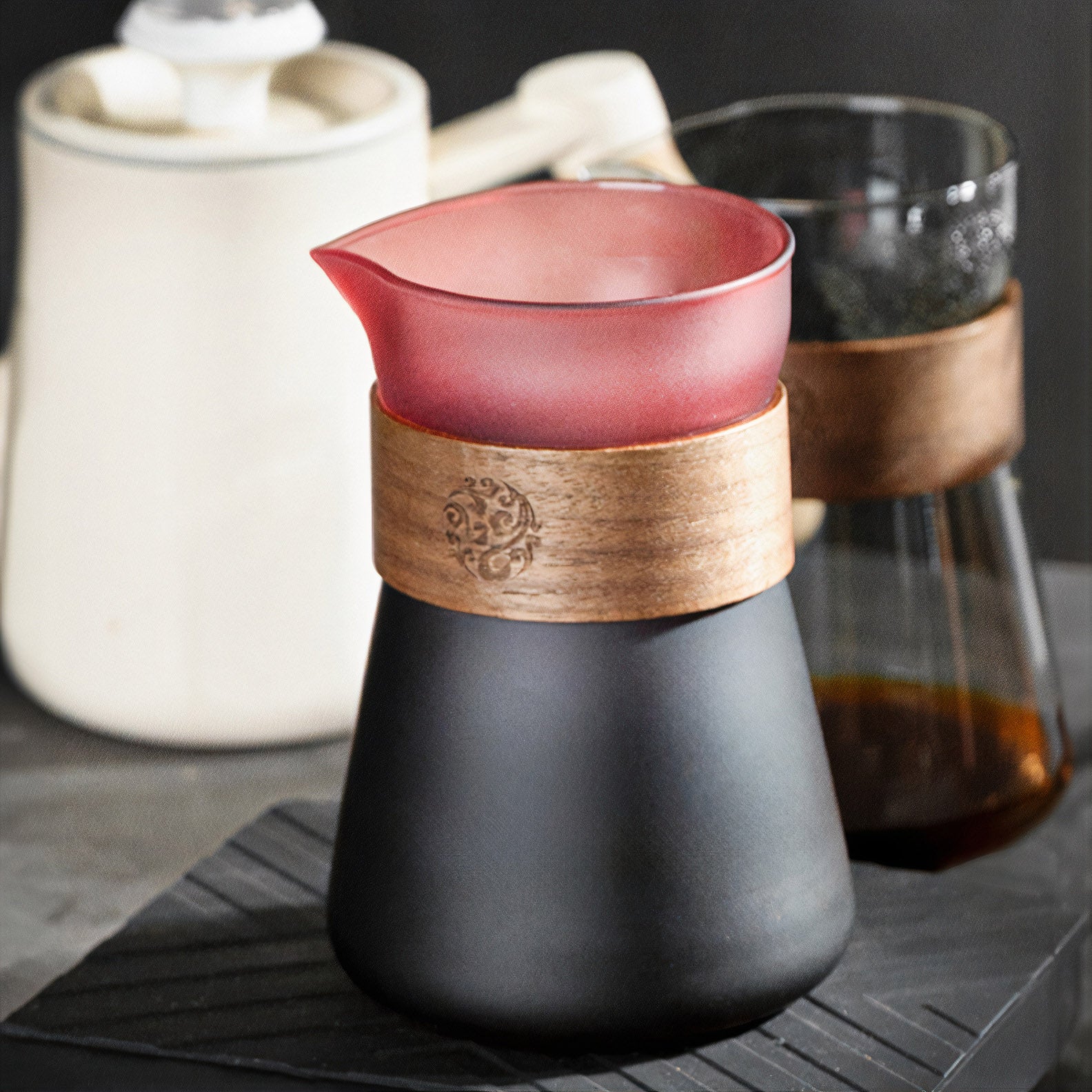 Smart V60 Brewed Coffee Set w/ Glass Drip Cup