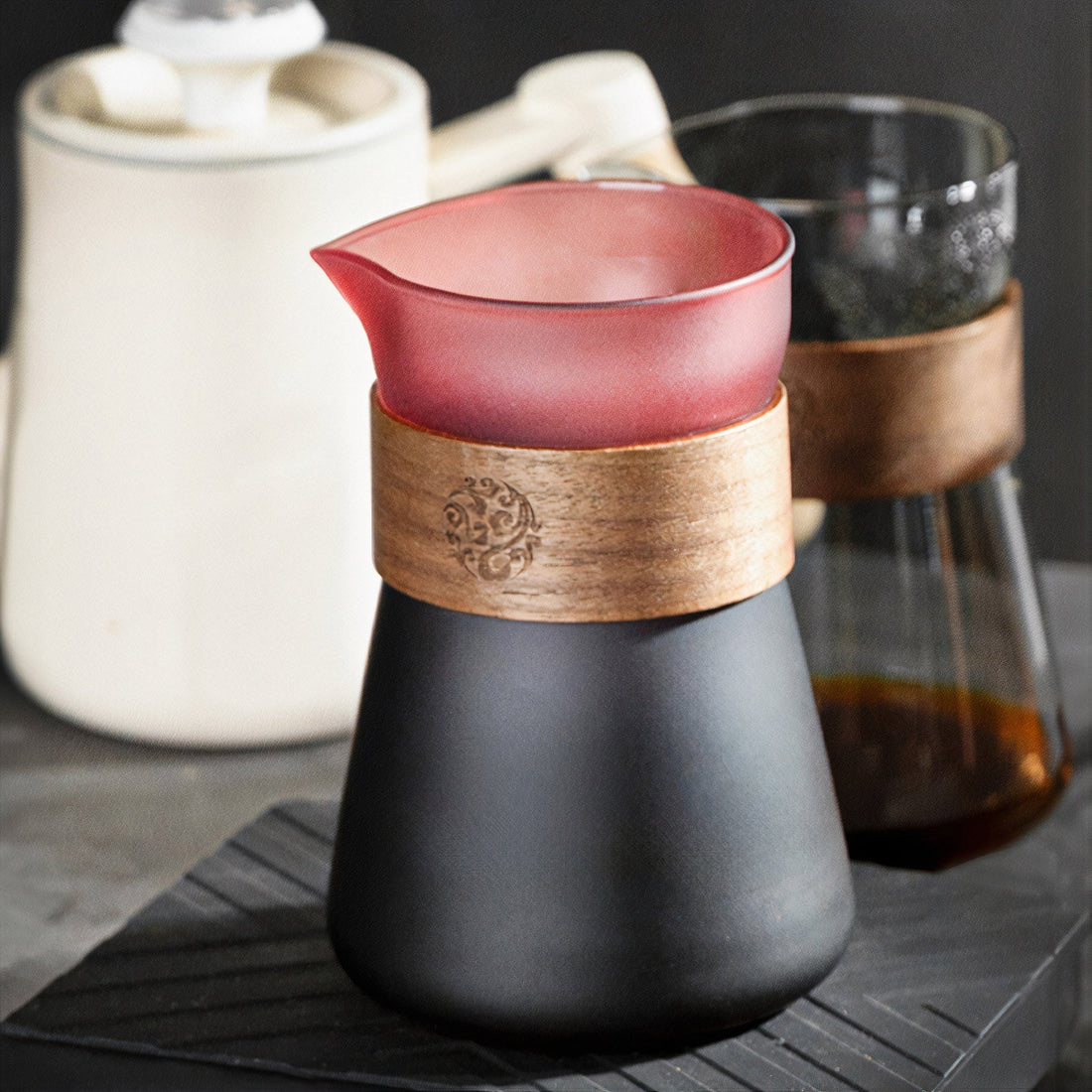 Smart V60 Brewed Coffee Set w/ Glass Drip Cup