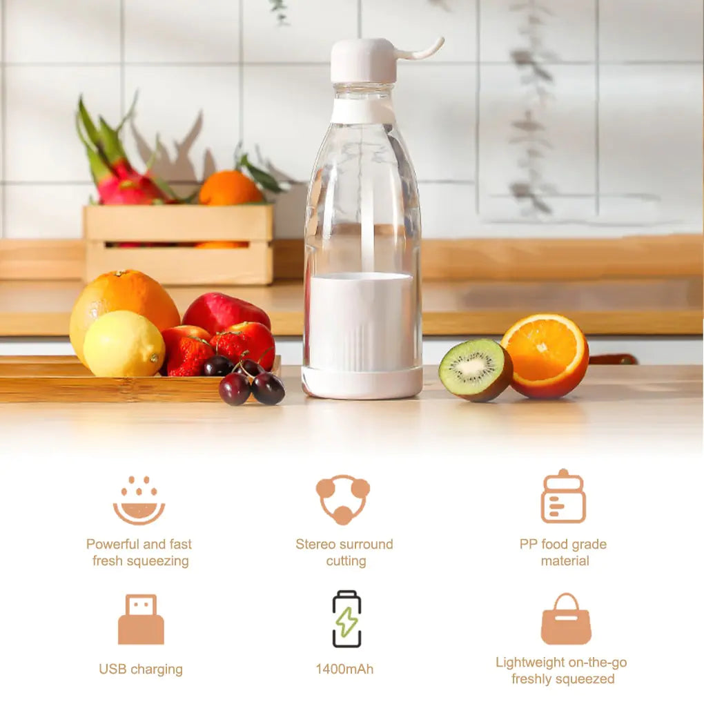 Portable Mini Electric Fruit Blender