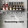 Shelf Wall-mounted Spice Racks and Utensil Holder