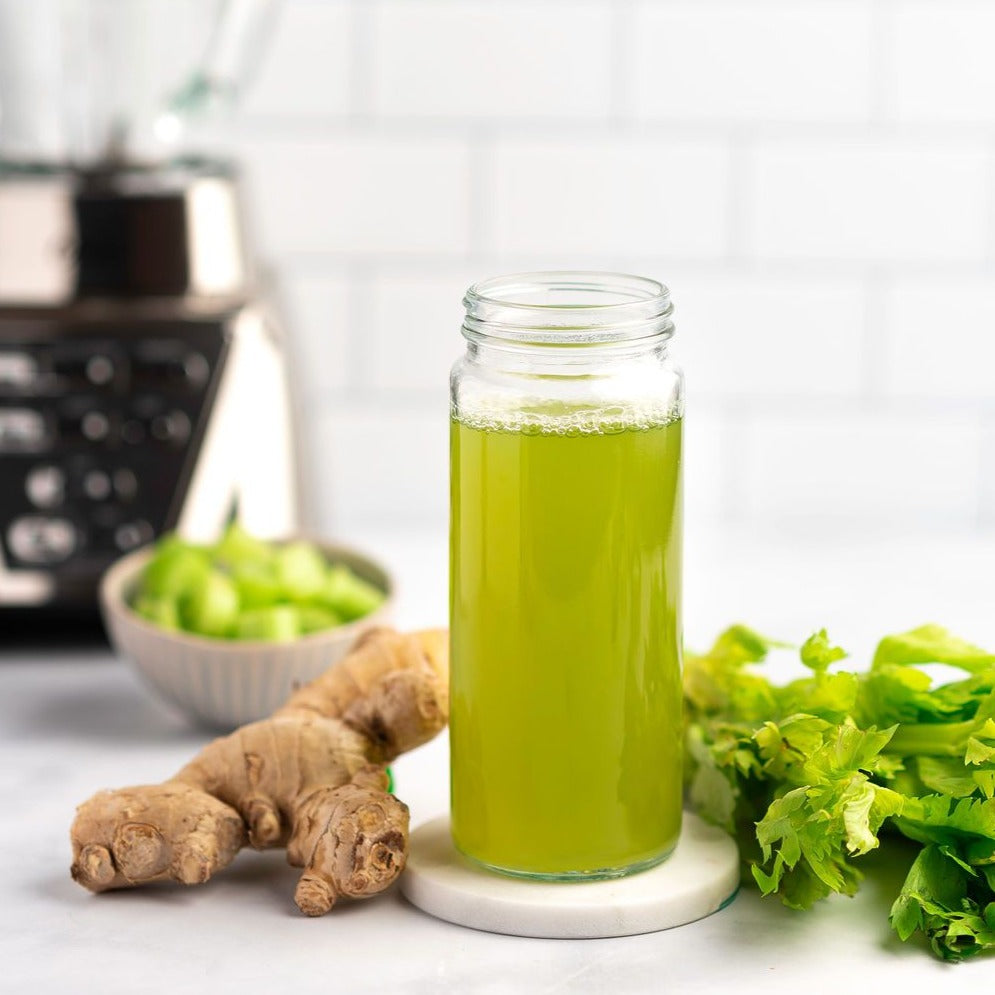 Wide Mouth 16oz Glass Bottles w/ Lids & Silicone Liner