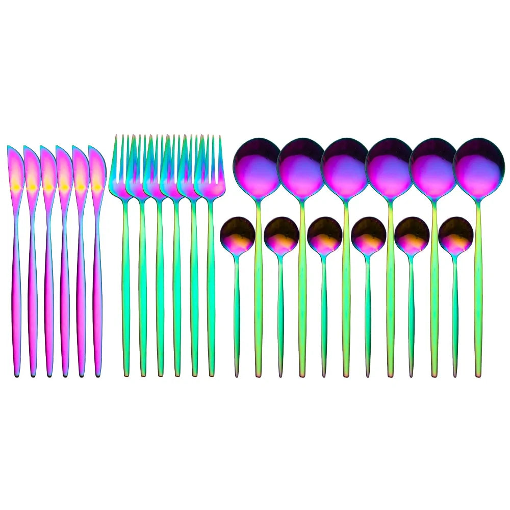 24-Piece Luxury Cutlery Set