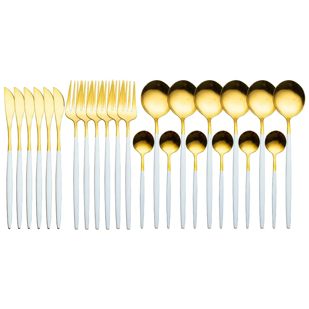 24-Piece Luxury Cutlery Set