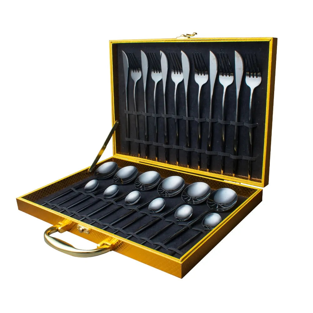 24-Piece Luxury Cutlery Set