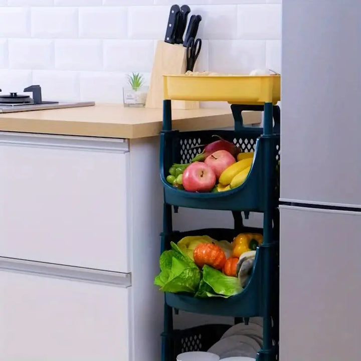 Mobile Storage Cart for Home