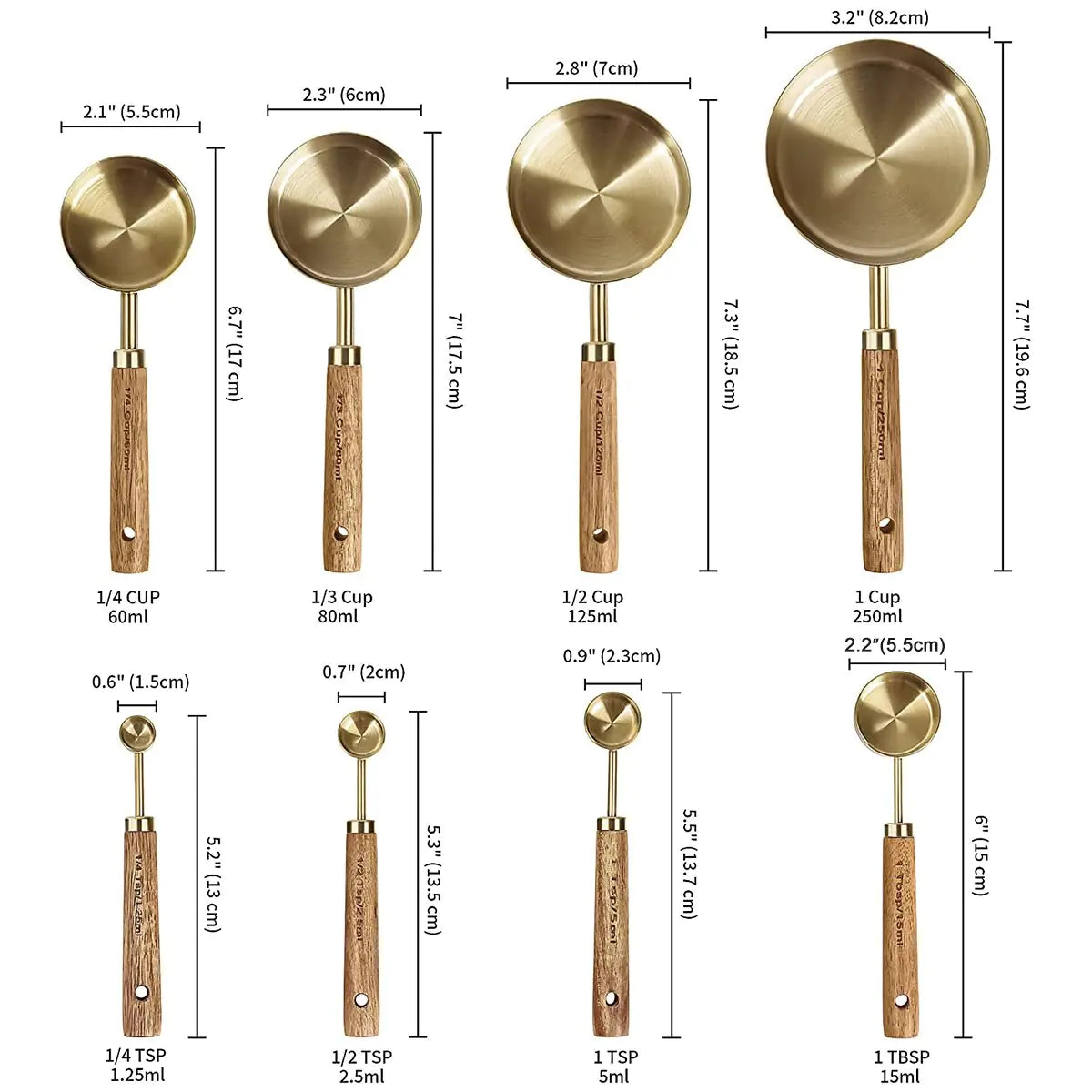 Measuring Cups & Spoons Set