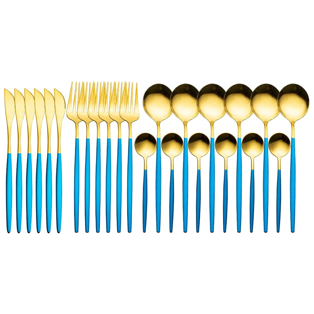 24-Piece Luxury Cutlery Set