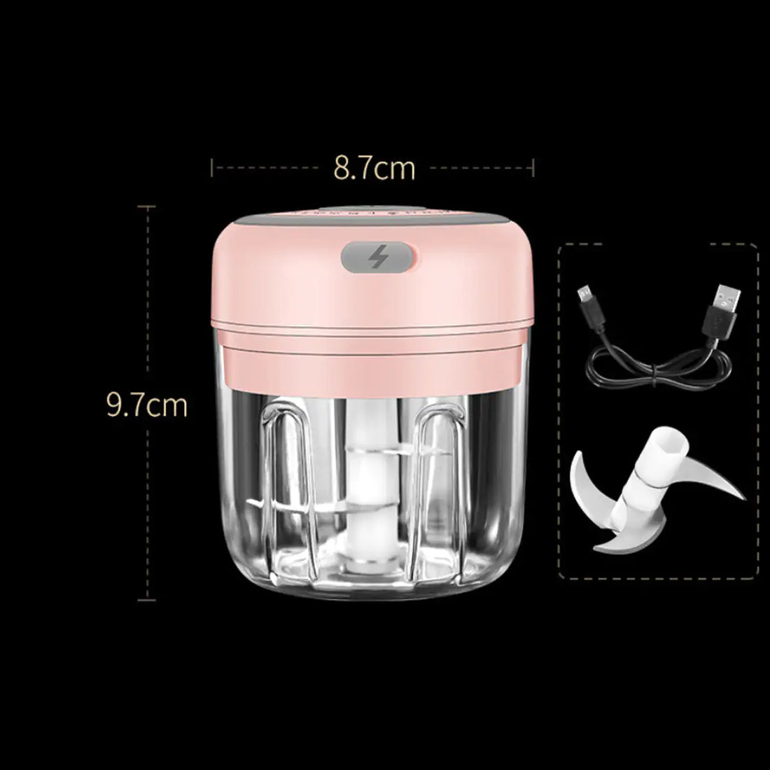 Quick Chop Electric Herb & Veggie Chopper