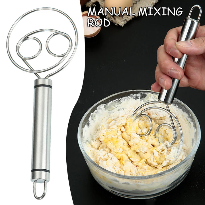 Stainless Steel Dough Whisk for Baking