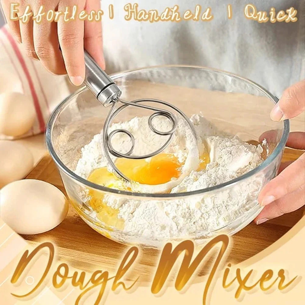 Stainless Steel Dough Whisk for Baking