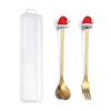 Christmas Festive Spoon & Fork Set