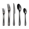 20-Piece Silverware Set for 4 – Matte Black