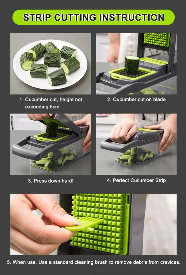 15-in-1 Vegetable & Fruit Chopper