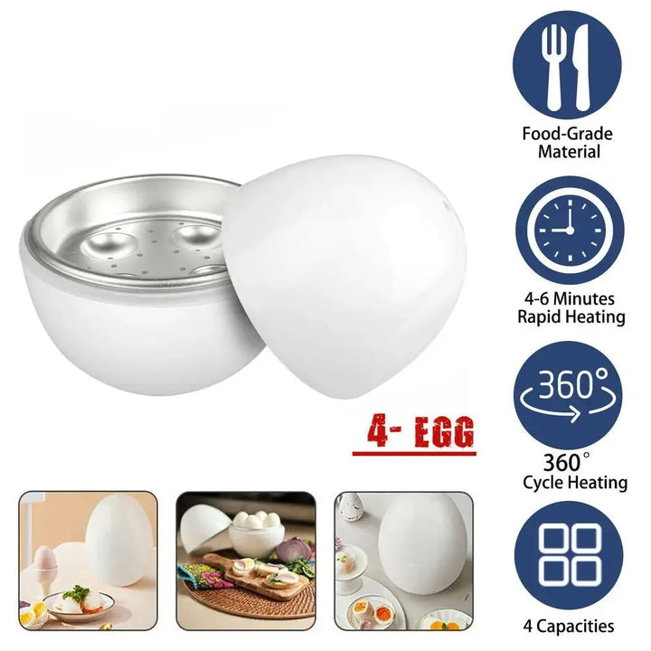 Microwave Egg Steamer & Cooker
