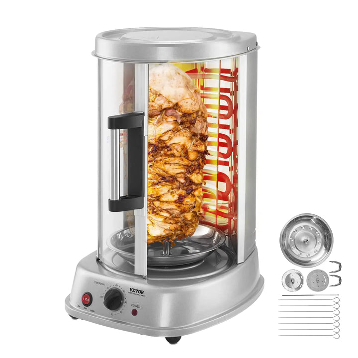Vertical Shawarma Grill Machine – Electric Countertop