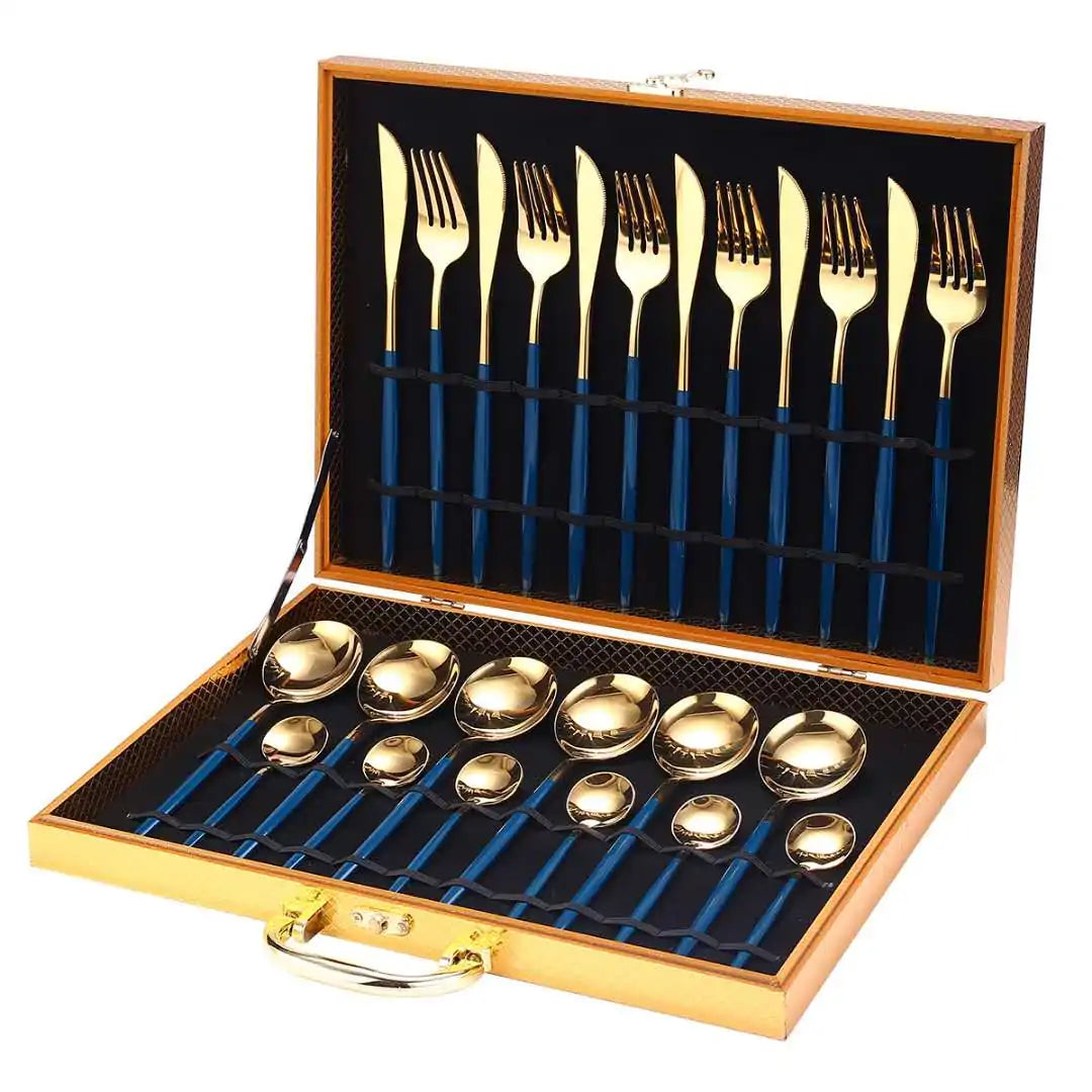 24-Piece Luxury Cutlery Set