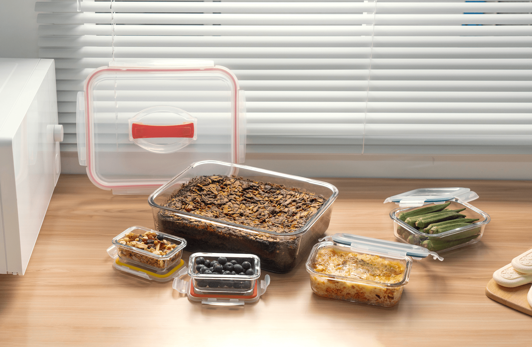 Bake & Carry Glass Bowl Set