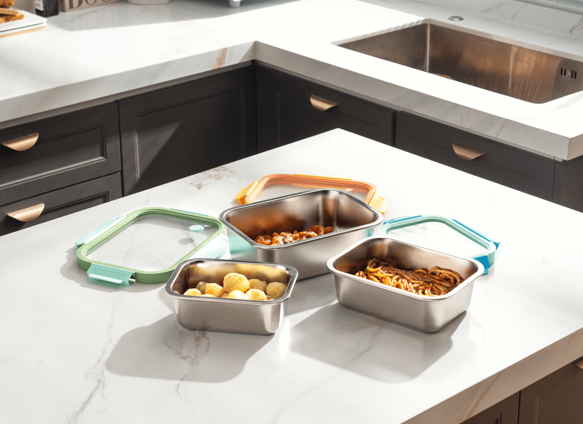 Stainless Steel Container Set