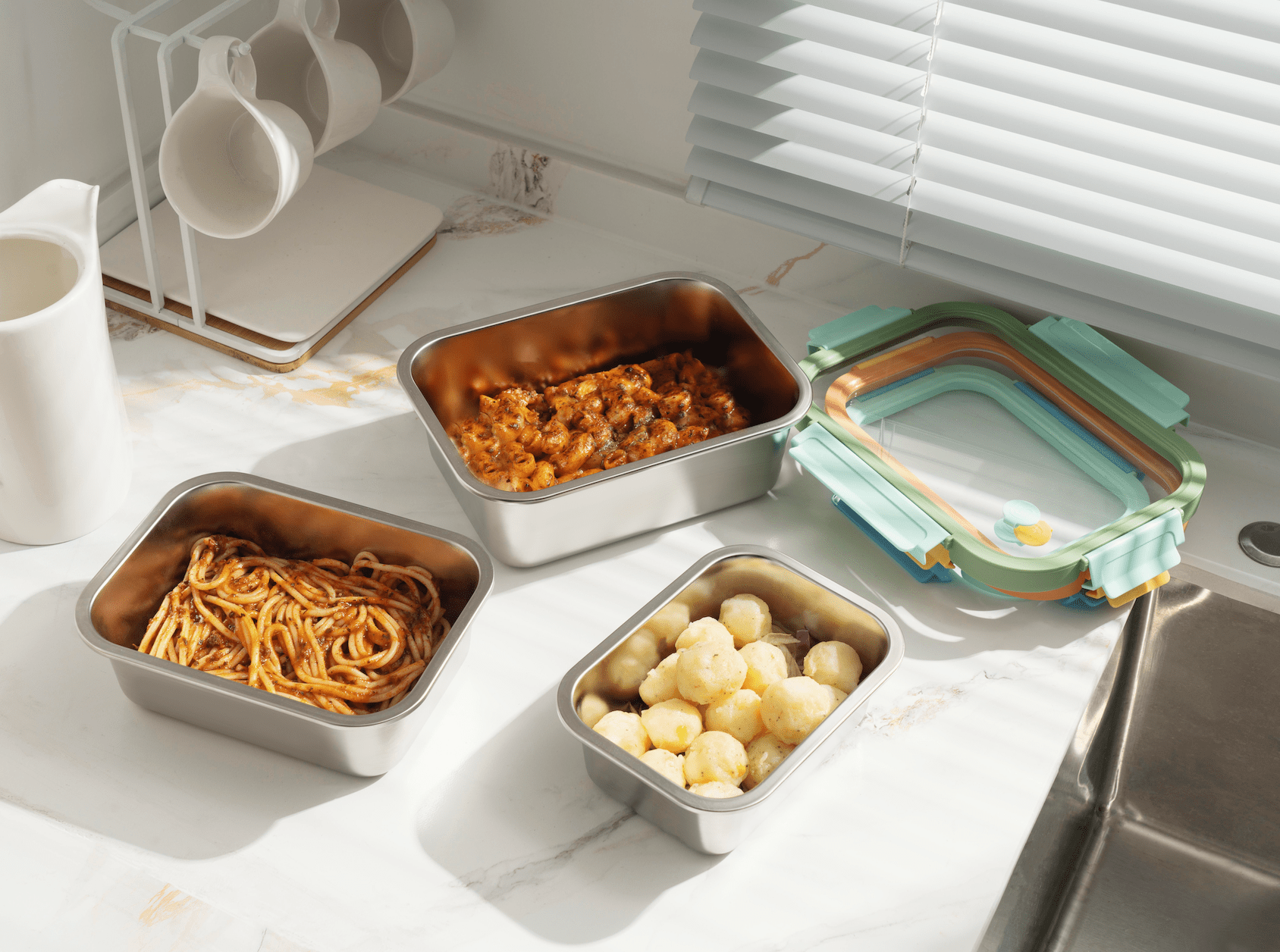 Stainless Steel Container Set