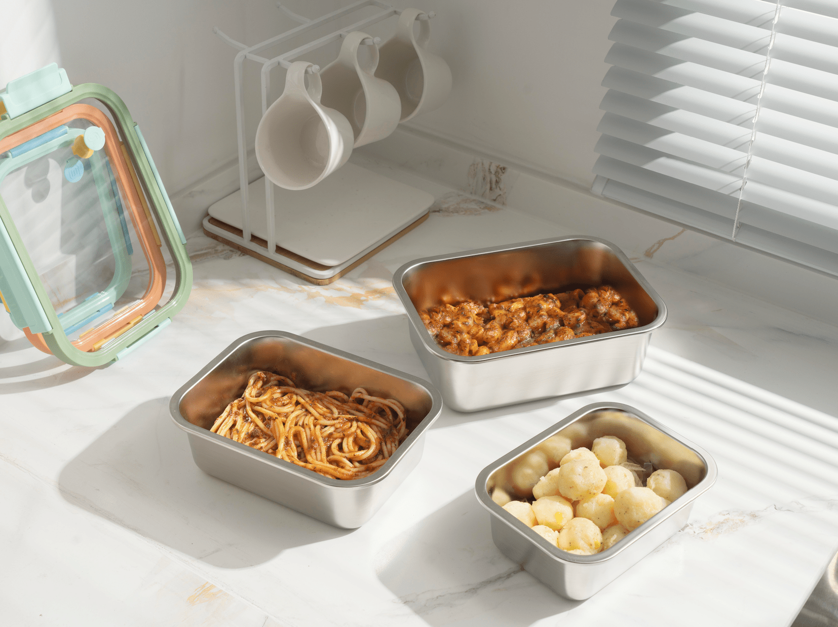 Stainless Steel Container Set