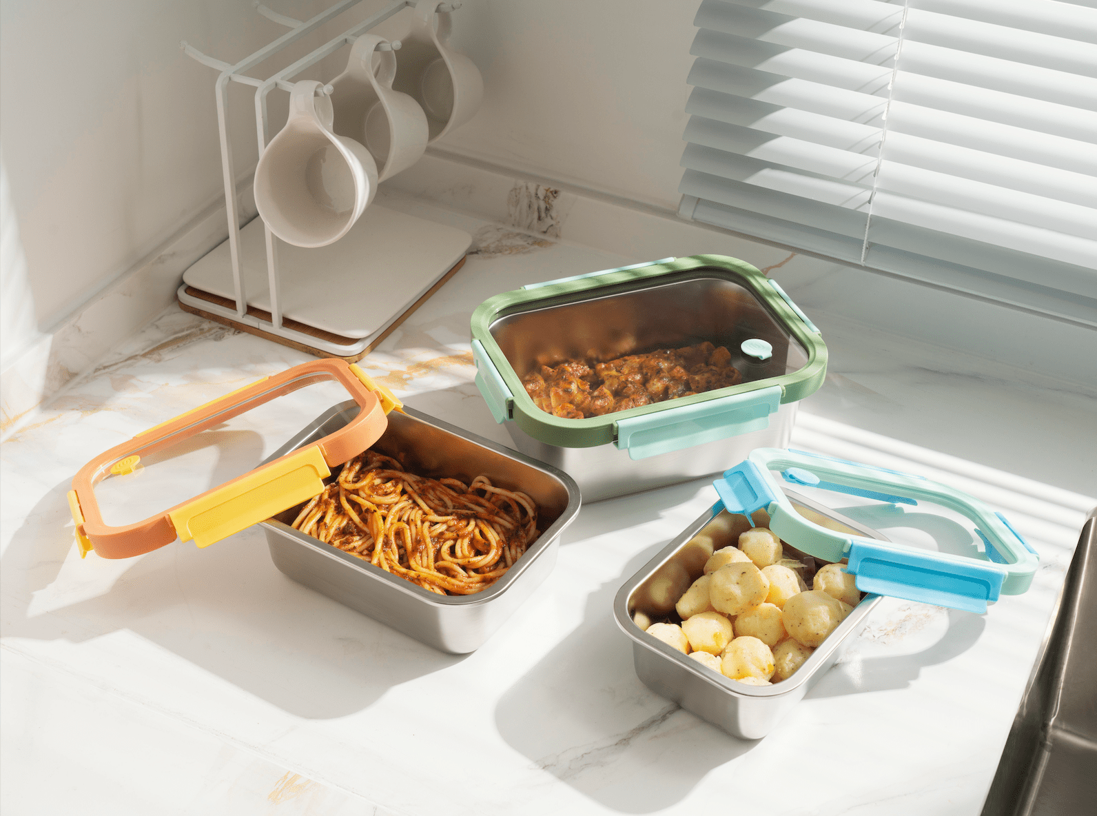 Stainless Steel Container Set