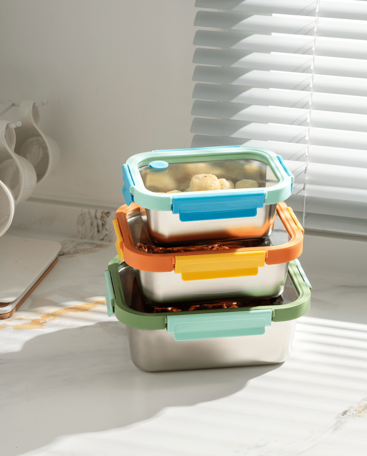 Stainless Steel Container Set